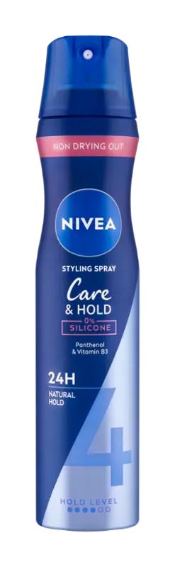 NIVEA Lak na vlasy Care & Hold, 250 ml