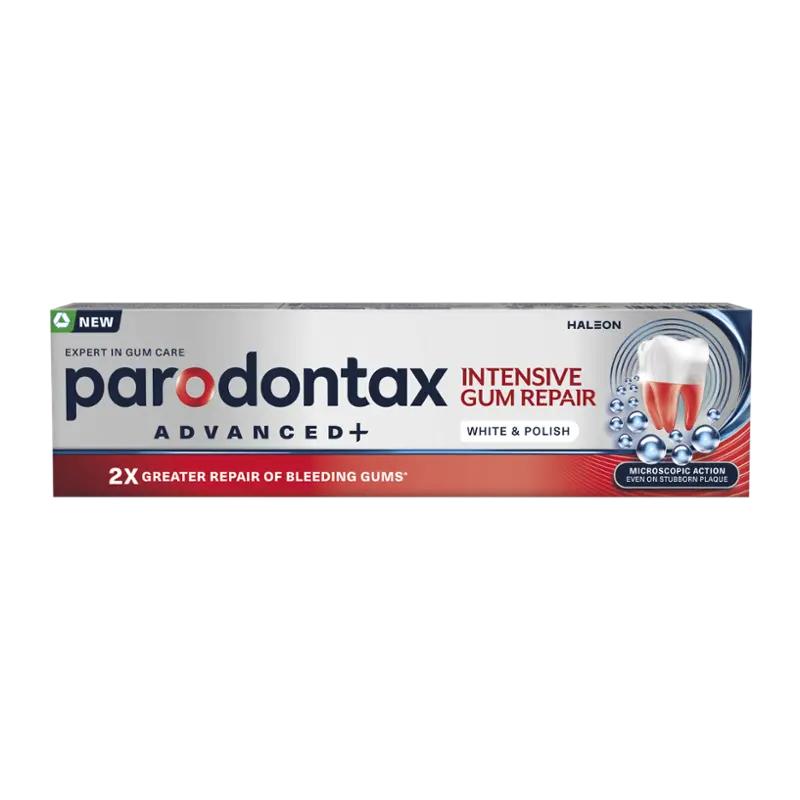 parodontax Zubní pasta Advanced+ Intensive Gum Repair White & Polish, 75 ml