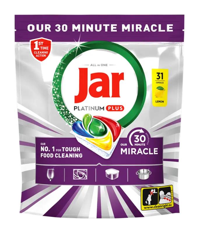 Jar Tablety do myčky Our 30 Minute Miracle Platinum Plus, 31 ks