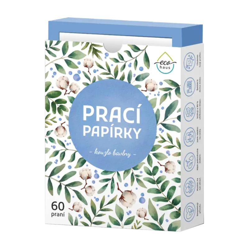 EcoHaus Prací papírky, 60 ks