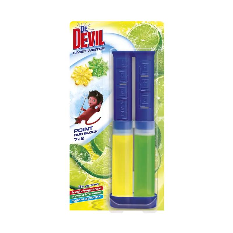 Dr. Devil WC bodový blok Duo, 65 ml