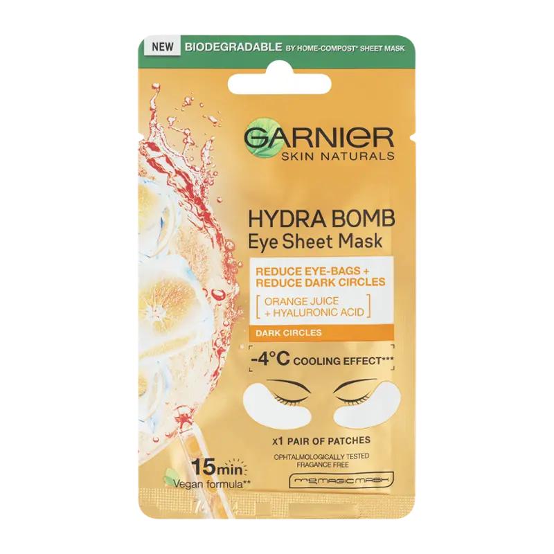 Garnier Povzbuzující polštářky pod oči Hydra Bomb, 1 ks