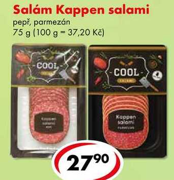 Salám Kappen salami, 75 g