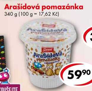 Arašídová pomazánka, 340 g