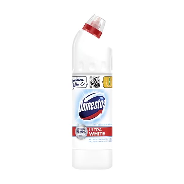 Domestos Ultra White & Shine tekutý dezinfekční a čisticí přípravek
