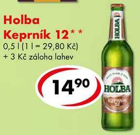 Holba Keprník 12, 0,5 l