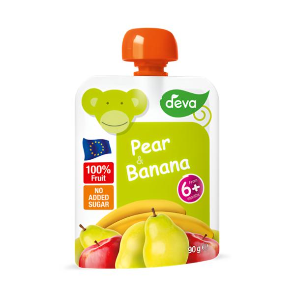 Deva Kapsička hruška a banán
