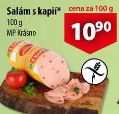 Salám s kapií, 100 g