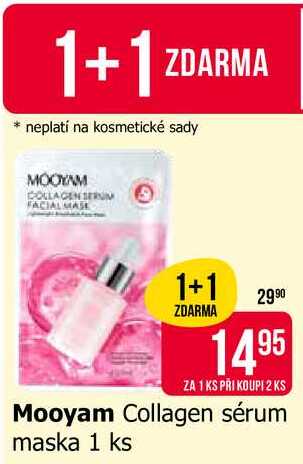 Mooyam Collagen sérum maska 1 ks 
