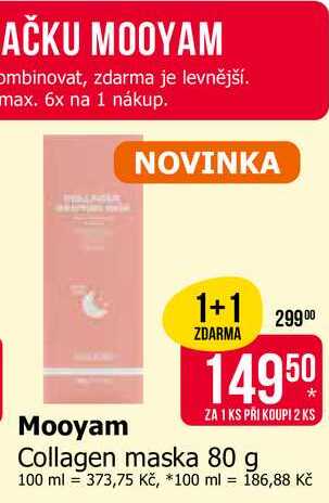 MOOYAM Collagen maska 80 g