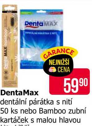 DentaMax dentální párátka s nití 50 ks
