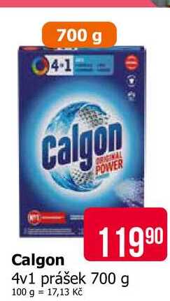 Calgon 4v1 prášek 700 g