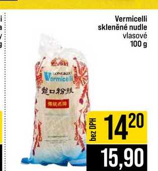 Vermicelli skleněné nudle vlasové 100 g