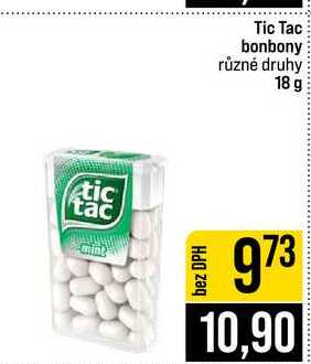 Tic Tac bonbony různé druhy 18 g