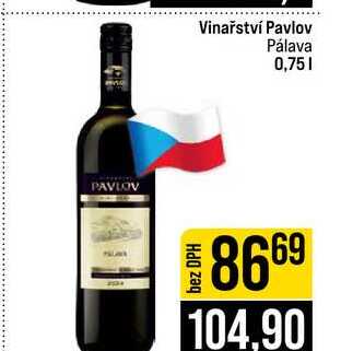 Vinařství Pavlov Pálava 0,75l