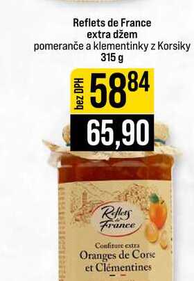 Reflets de France extra džem pomeranče a klementinky z Korsiky 315 g 