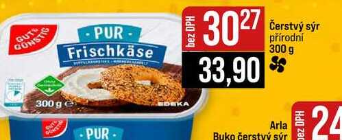 Čerstvý sýr přírodní 300 g