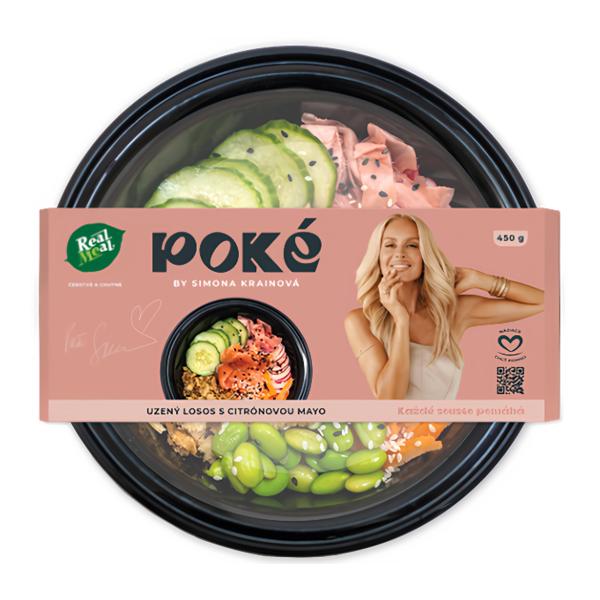 Poké by Simona Uzený losos s citrónovou mayo