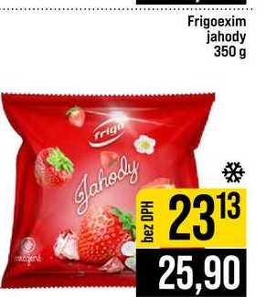 Frigoexim jahody 350 g