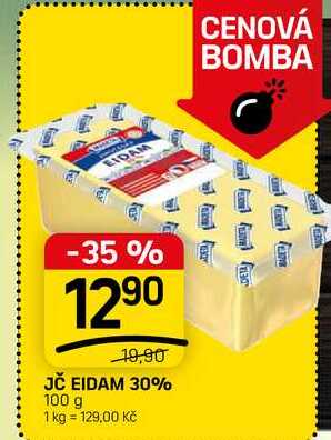 JČ EIDAM 30% 100 g 