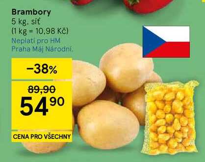 Brambory, 5 kg