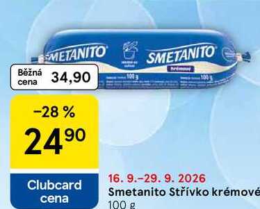 Smetanito Střívko krémové, 100 g