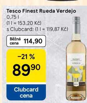 Tesco Finest Rueda Verdejo, 0.75 l