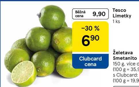 Tesco Limetky, 1 ks