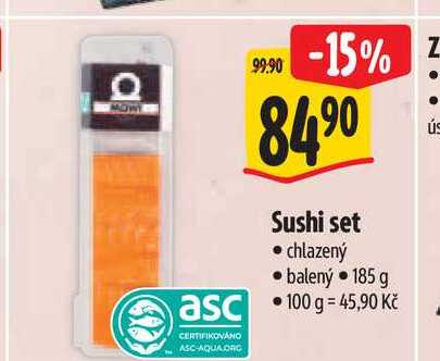 Sushi set 185 g