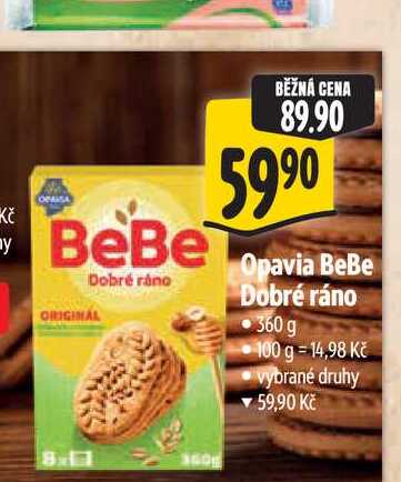 Opavia BeBe Dobré ráno 360 g