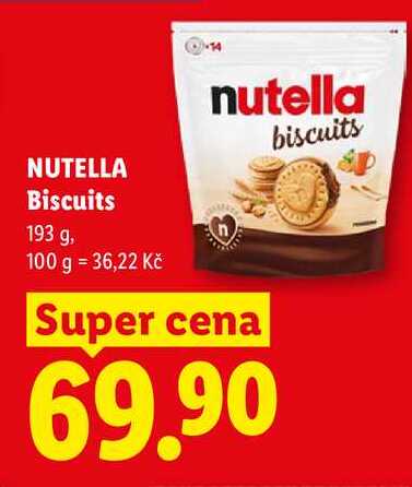 NUTELLA Biscuits, 193 g