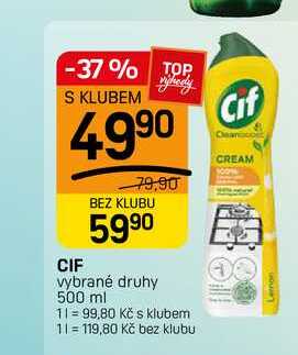CIF vybrané druhy 500 ml  
