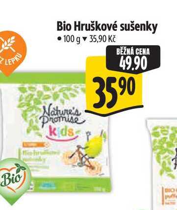   Bio Hruškové sušenky 100 g  