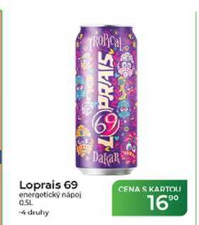 Loprais 69 energetický nápoj 0.5L