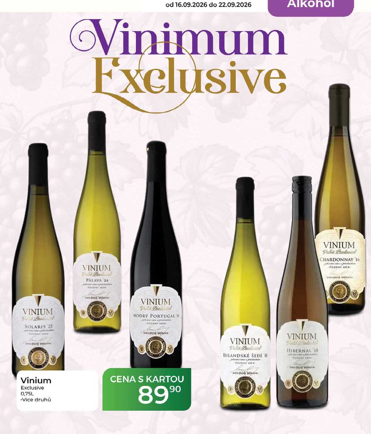 Vinium Exclusive 0,75L