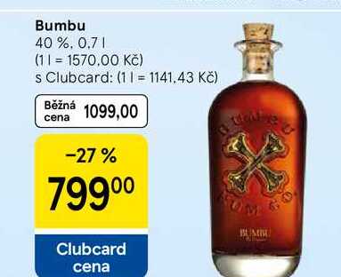 Bumbu 40 %, 0.7 l