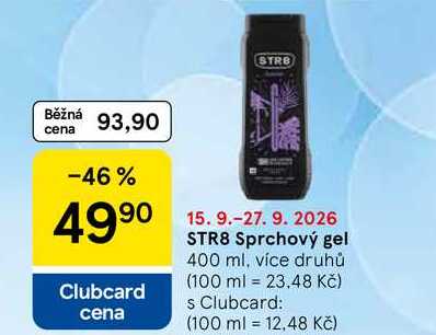 STR8 Sprchový gel, 400 ml, více druhů