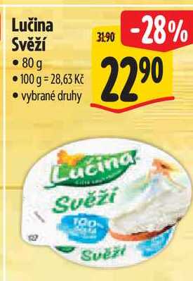 Lučina Svěží, 80 g