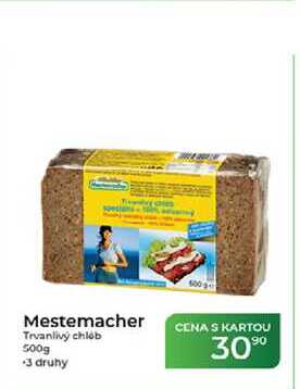 Mestemacher Trvanlivý chléb 500g