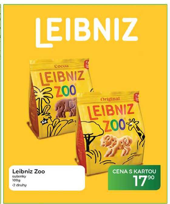 Leibniz Zoo sušenky 100g