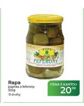 Rapa paprika a feferony 320 g