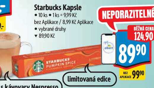 Starbucks Kapsle, 10 ks