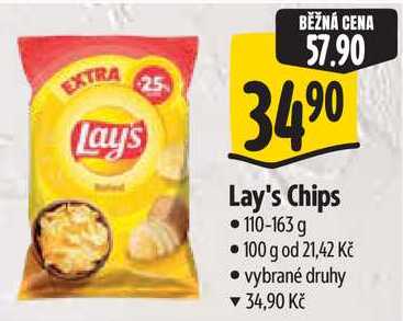 Lay's Chips, 110-163 g