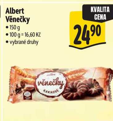 Albert Věnečky, 150 g