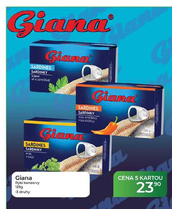 Giana Rybí konzervy 125g