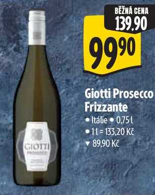 Giotti Prosecco Frizzante, 0,75 l