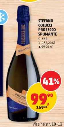 STEFANO COLUCCI PROSECCO SPUMANTE, 0,75 l