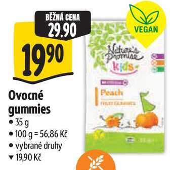 Ovocné gummies, 35 g