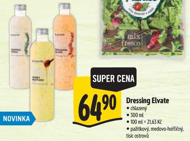 Dressing Elvate, 300 ml 