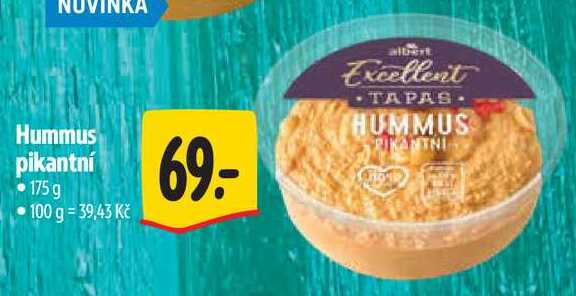 Hummus pikantní, 175 g